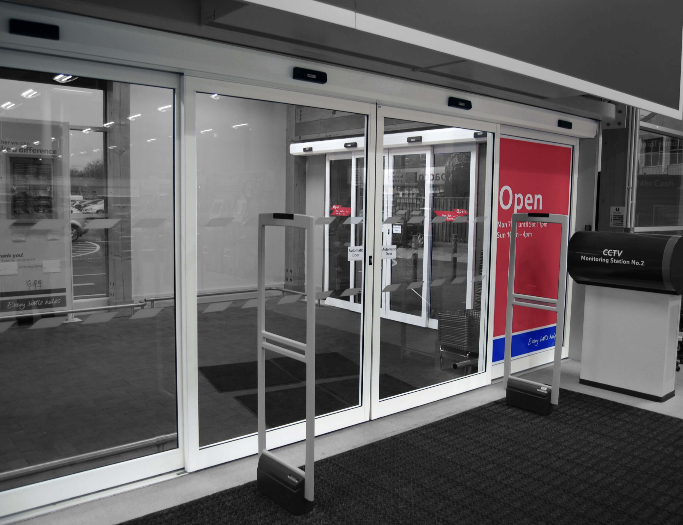 automatic shop doors