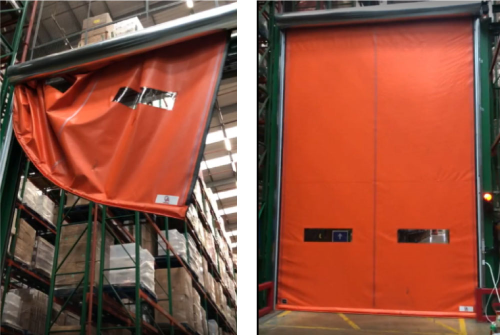 ArrowSpeed - red fast roll up doors